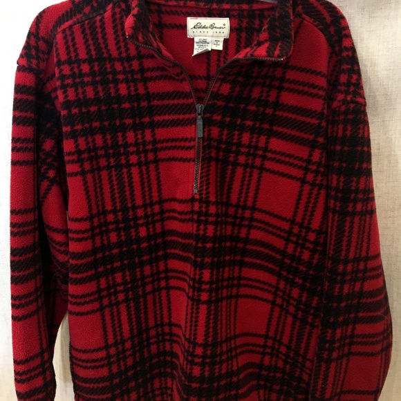 Eddie Bauer Other - Eddie Bauer Fleece pullover  1/2 zip Small